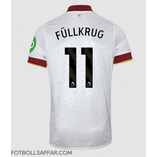 West Ham United Niclas Fullkrug #11 Tredjeställ 2024-25 Kortärmad